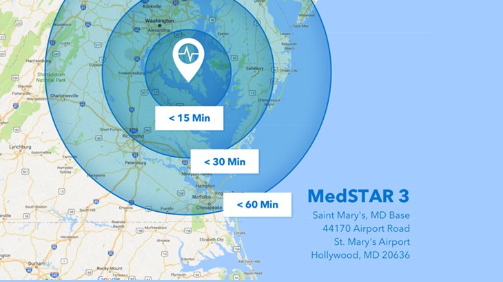 MedStar 3 map