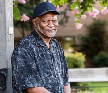 Grateful patient Patrick Forbes